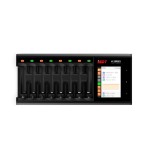 ISDT N8 Mehrkanal 18W 1,5 A 8 Steckplätze LCD AA/AAA Batterie Schnell ausgleich Ladegerät für LiIon LiHv Life NiMh Nicd Nizn RC Teile